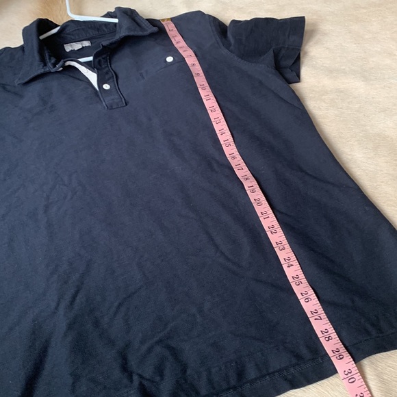 Mens JACHS NEW YORK Black Collared Short sleeve POLO T-Shirt - Picture 8 of 8